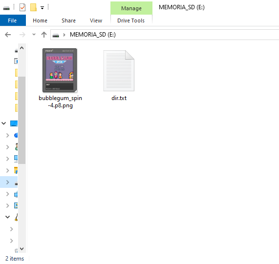 Estructura Memoria SD